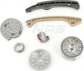 NPS M117I04 - Комплект ланцюга приводу распредвала autocars.com.ua