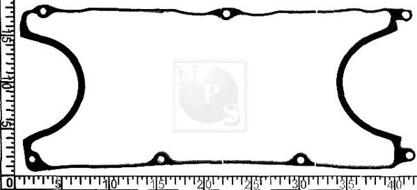 NPS M122A03 - Прокладка, крышка головки цилиндра autodnr.net
