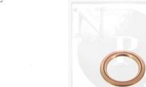 NPS M129A02 - Уплотнительное кольцо, резьбовая пробка маслосливного отверстия avtokuzovplus.com.ua