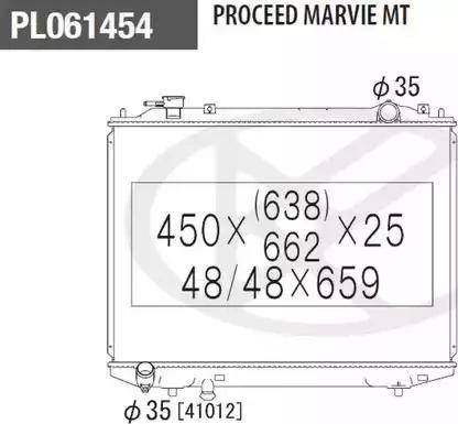 NPS M156A56 - Радиатор, охлаждение двигателя autodnr.net