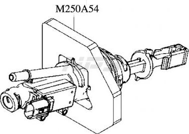 NPS M250A54 - Головний циліндр, система зчеплення autocars.com.ua