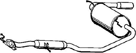 NPS M430A125 - Система випуску ОГ autocars.com.ua