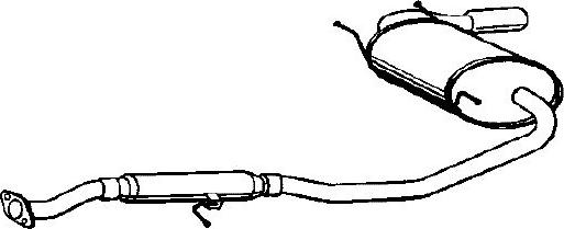 NPS M430A127 - Система випуску ОГ autocars.com.ua