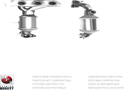 NPS M431I17 - Каталізатор autocars.com.ua