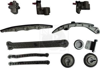 NPS N117N20 - Комплект ланцюга приводу распредвала autocars.com.ua