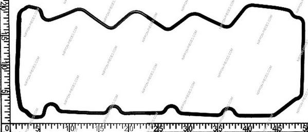 NPS N122N43 - Прокладка, кришка головки циліндра autocars.com.ua