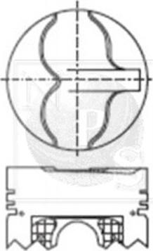 NPS N901N06 - Поршень autocars.com.ua