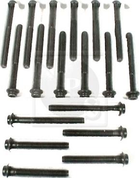 NPS S128G03 - Комплект болтів головки циліндрів autocars.com.ua