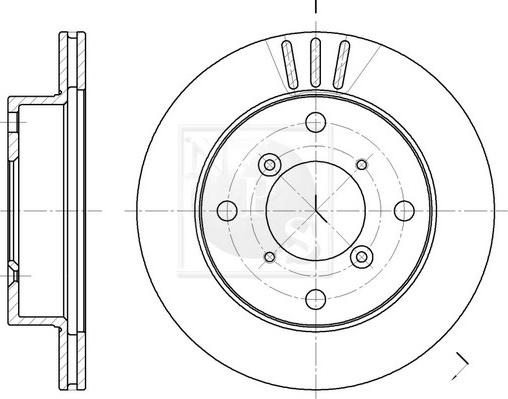 HELLA 8DD 355 103-921 - Тормозной диск avtokuzovplus.com.ua