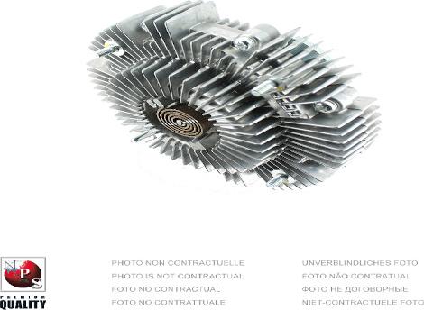 NPS T154A38 - Зчеплення, вентилятор радіатора autocars.com.ua