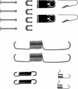 NPS T351A06 - Комплектуючі, барабанний гальмівний механізм autocars.com.ua