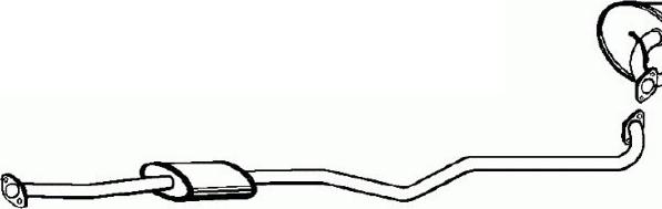 NPS T430A121 - Система випуску ОГ autocars.com.ua