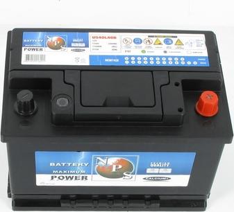 NPS U540L40B - Стартерна акумуляторна батарея, АКБ autocars.com.ua