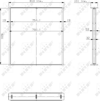 NRF 14760 - Сітка радіатора, охолодження двигуна autocars.com.ua