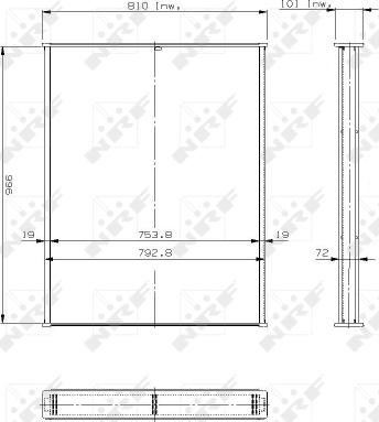 NRF 14772 - Сітка радіатора, охолодження двигуна autocars.com.ua