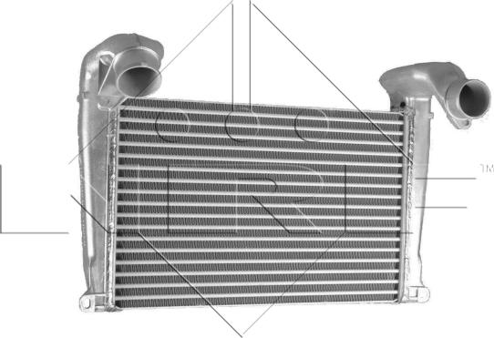 NRF 30099 - Интеркулер autocars.com.ua