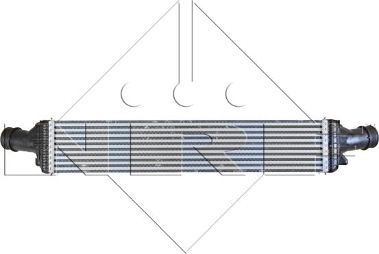 NRF 30189 - Интеркулер autocars.com.ua
