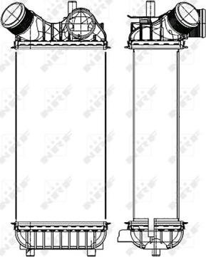 NRF 30324 - Интеркулер autocars.com.ua