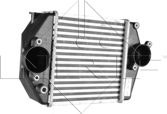 NRF 30471 - Интеркулер, теплообменник турбины avtokuzovplus.com.ua