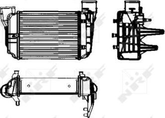 NRF 30753 - Интеркулер autocars.com.ua