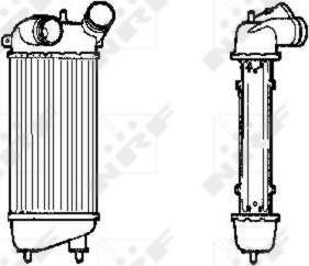 NRF 30836 - Интеркулер autocars.com.ua