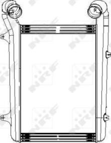 NRF 309055X - Интеркулер autocars.com.ua