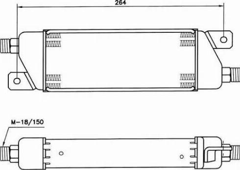 NRF 31050 - Масляний радіатор, рухове масло autocars.com.ua