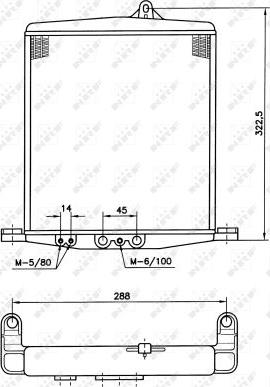 NRF 31059 - Масляний радіатор, автоматична коробка передач autocars.com.ua