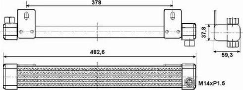 NRF 31164 - Масляный радиатор, двигательное масло avtokuzovplus.com.ua