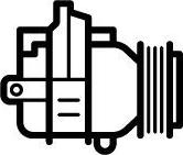 NRF 320220 - Компресор, кондиціонер autocars.com.ua