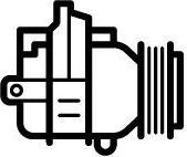 NRF 320105G - Компресор, кондиціонер autocars.com.ua