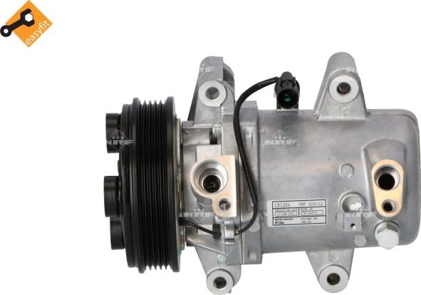 NRF 320112 - Компресор, кондиціонер autocars.com.ua