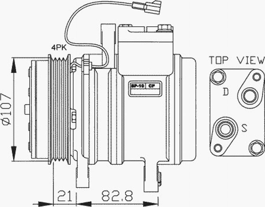 NRF 32143 - Компрессор кондиционера autodnr.net