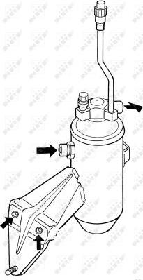 NRF 33096 - Осушувач, кондиціонер autocars.com.ua