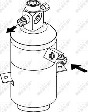 NRF 33163 - Осушитель, кондиционер autodnr.net