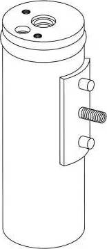NRF 33214 - Осушувач, кондиціонер autocars.com.ua