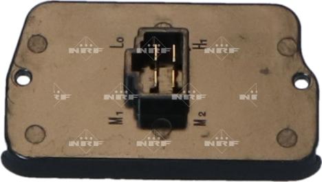 NRF 342017 - Опір, реле, вентилятор салону autocars.com.ua