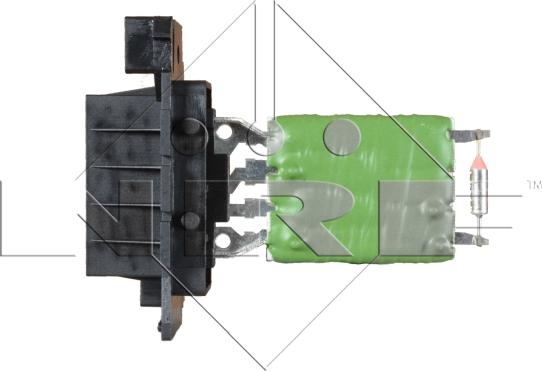 NRF 342041 - резистор вентилятора autocars.com.ua