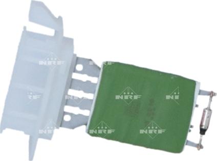 NRF 342067 - Опір, реле, вентилятор салону autocars.com.ua