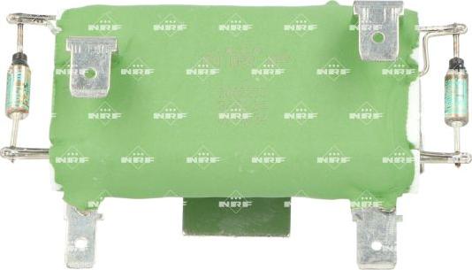 NRF 342124 - Опір, реле, вентилятор салону autocars.com.ua