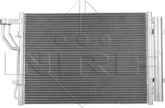 NRF 350013 - Конденсатор, кондиціонер autocars.com.ua