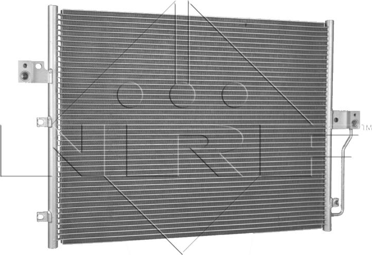 NRF 350018 - Конденсатор, кондиціонер autocars.com.ua