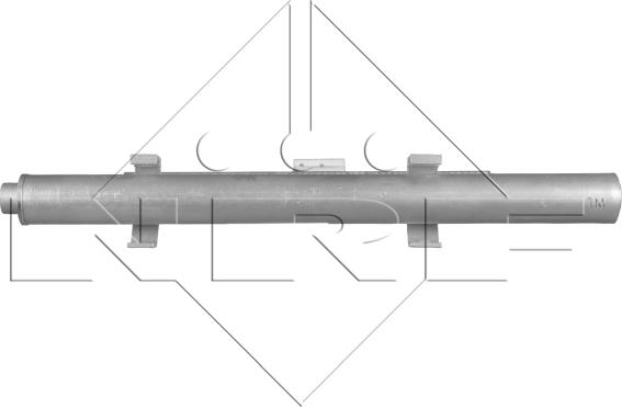 NRF 350230 - Конденсатор, кондиціонер autocars.com.ua