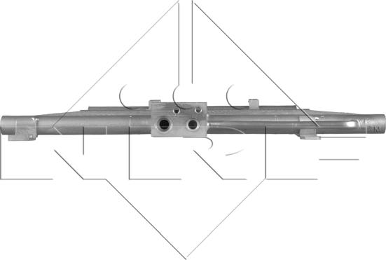 NRF 350230 - Конденсатор, кондиціонер autocars.com.ua