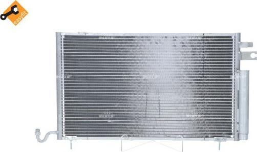 NRF 35027 - Конденсатор, кондиціонер autocars.com.ua