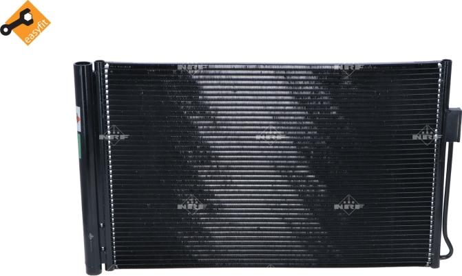 NRF 350328 - Конденсатор, кондиціонер autocars.com.ua