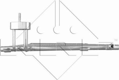 NRF 350394 - Конденсатор, кондиціонер autocars.com.ua