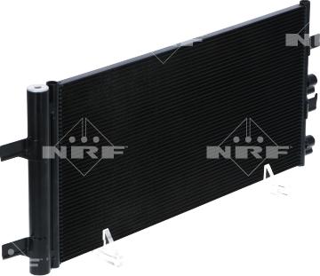 NRF 350410 - Конденсатор, кондиціонер autocars.com.ua