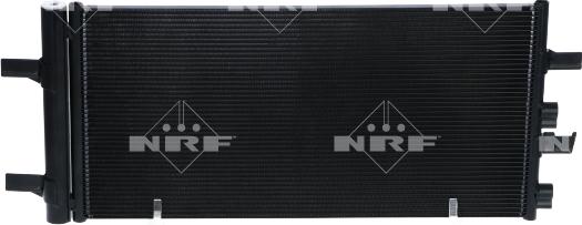 NRF 350410 - Конденсатор кондиционера avtokuzovplus.com.ua
