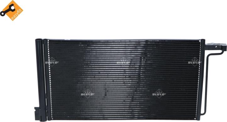 NRF 350438 - Конденсатор, кондиціонер autocars.com.ua